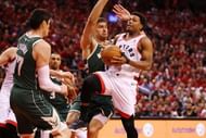 Kyle Lowry has impressed during the Raptors' trip to the Eastern Conference Finals